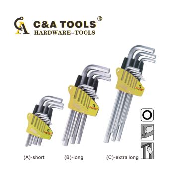 Set di chiavi Esagonale 9PC
